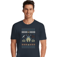 Load image into Gallery viewer, Shirts Premium Shirts, Unisex / Small / Dark Heather A Very Ghibli Xmas