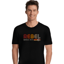 Load image into Gallery viewer, Daily_Deal_Shirts Premium Shirts, Unisex / Small / Black Rebel Since 1977