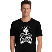 Load image into Gallery viewer, Daily_Deal_Shirts Premium Shirts, Unisex / Small / Black Cage Is My Superman