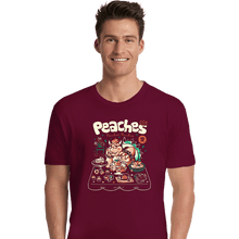 Load image into Gallery viewer, Daily_Deal_Shirts Premium Shirts, Unisex / Small / Maroon Peaches Peaches Peaches