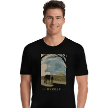 Load image into Gallery viewer, Shirts Premium Shirts, Unisex / Small / Black Epona Visit Hyrule