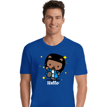 Load image into Gallery viewer, Daily_Deal_Shirts Premium Shirts, Unisex / Small / Royal Blue Hello