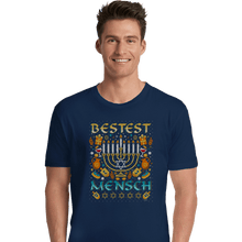 Load image into Gallery viewer, Shirts Premium Shirts, Unisex / Small / Navy Bestest Mensch