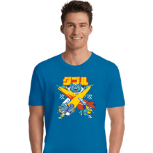 Load image into Gallery viewer, Shirts Premium Shirts, Unisex / Small / Sapphire X-Slash