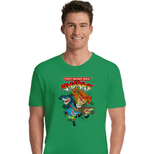 Load image into Gallery viewer, Shirts Premium Shirts, Unisex / Small / Irish Green Street Mutant Ninja Sharks