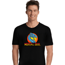 Load image into Gallery viewer, Daily_Deal_Shirts Premium Shirts, Unisex / Small / Black Mortal Duel
