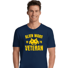 Load image into Gallery viewer, Secret_Shirts Premium Shirts, Unisex / Small / Navy Alien Wars