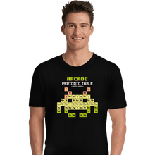 Load image into Gallery viewer, Daily_Deal_Shirts Premium Shirts, Unisex / Small / Black Arcade Periodic Table