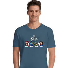 Load image into Gallery viewer, Daily_Deal_Shirts Premium Shirts, Unisex / Small / Indigo Blue The 8 Bits