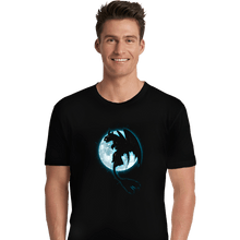 Load image into Gallery viewer, Shirts Premium Shirts, Unisex / Small / Black Moonlight Dragon Rider