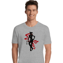Load image into Gallery viewer, Shirts Premium Shirts, Unisex / Small / Sports Grey Crimson Jolyne Cujoh
