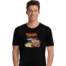 Load image into Gallery viewer, Daily_Deal_Shirts Premium Shirts, Unisex / Small / Black Back to Bedrock