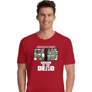 Shirts Premium Shirts, Unisex / Small / Red Sheep Of The Dead