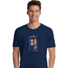Load image into Gallery viewer, Daily_Deal_Shirts Premium Shirts, Unisex / Small / Navy Tardis Cats