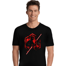 Load image into Gallery viewer, Shirts Premium Shirts, Unisex / Small / Black Double-Bladed Warrior