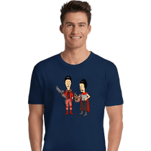 Load image into Gallery viewer, Daily_Deal_Shirts Premium Shirts, Unisex / Small / Navy Cyberpunk Is Cool