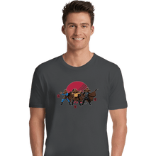 Load image into Gallery viewer, Daily_Deal_Shirts Premium Shirts, Unisex / Small / Charcoal Straw Hats, Magic, And Kung Fu