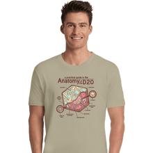 Load image into Gallery viewer, Secret_Shirts Premium Shirts, Unisex / Small / Natural D20 Anatomy