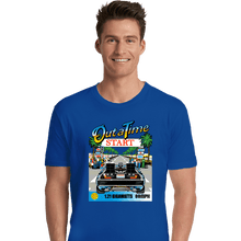 Load image into Gallery viewer, Daily_Deal_Shirts Premium Shirts, Unisex / Small / Royal Blue Out Run And Time
