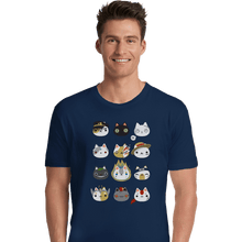 Load image into Gallery viewer, Shirts Premium Shirts, Unisex / Small / Navy Cosplay Cats