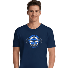 Load image into Gallery viewer, Shirts Premium Shirts, Unisex / Small / Navy Mighty Blue Gym
