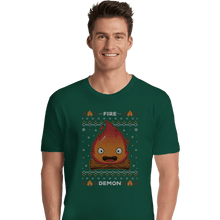 Load image into Gallery viewer, Secret_Shirts Premium Shirts, Unisex / Small / Forest Fire Demon Christmas