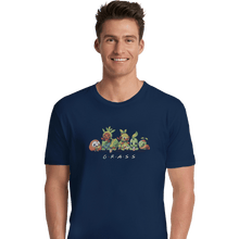 Load image into Gallery viewer, Shirts Premium Shirts, Unisex / Small / Navy Grass Friends