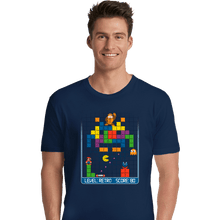 Load image into Gallery viewer, Daily_Deal_Shirts Premium Shirts, Unisex / Small / Navy Gamer Nostalgia