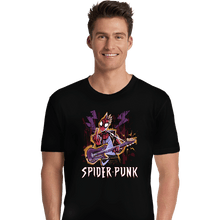 Load image into Gallery viewer, Secret_Shirts Premium Shirts, Unisex / Small / Black The Spider Punk