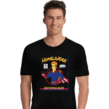 Load image into Gallery viewer, Secret_Shirts Premium Shirts, Unisex / Small / Black homelander milk