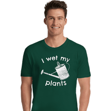 Load image into Gallery viewer, Shirts Premium Shirts, Unisex / Small / Forest I Wet My Plants