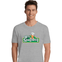 Load image into Gallery viewer, Secret_Shirts Premium Shirts, Unisex / Small / Sports Grey Mom's Spaghetti