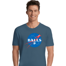 Load image into Gallery viewer, Secret_Shirts Premium Shirts, Unisex / Small / Indigo Blue Balls