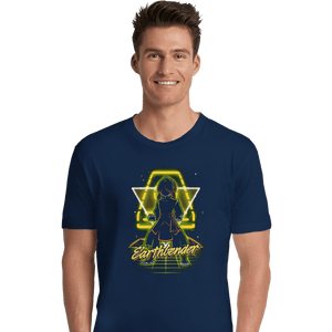 Shirts Premium Shirts, Unisex / Small / Navy Retro Earthbender