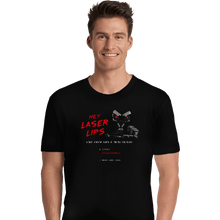 Load image into Gallery viewer, Shirts Premium Shirts, Unisex / Small / Black Laser Lips