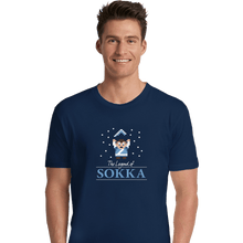 Load image into Gallery viewer, Shirts Premium Shirts, Unisex / Small / Navy The Legend Of Sokka