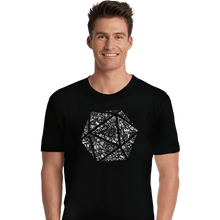 Load image into Gallery viewer, Shirts Premium Shirts, Unisex / Small / Black Mosaic D20