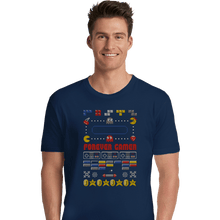 Load image into Gallery viewer, Shirts Premium Shirts, Unisex / Small / Navy A Very Gamer Christmas