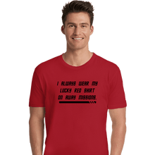 Load image into Gallery viewer, Daily_Deal_Shirts Premium Shirts, Unisex / Small / Red Lucky Red Shirt