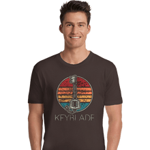 Load image into Gallery viewer, Shirts Premium Shirts, Unisex / Small / Dark Chocolate Retro Keyblade