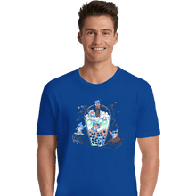 Load image into Gallery viewer, Secret_Shirts Premium Shirts, Unisex / Small / Royal Blue Boba Stitch