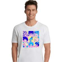 Load image into Gallery viewer, Shirts Premium Shirts, Unisex / Small / White Saiyan Colors