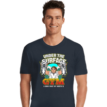 Load image into Gallery viewer, Shirts Premium Shirts, Unisex / Small / Dark Heather Luisa's Gym (Grey)