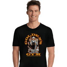 Load image into Gallery viewer, Shirts Premium Shirts, Unisex / Small / Black Golden's Gym