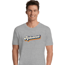 Load image into Gallery viewer, Secret_Shirts Premium Shirts, Unisex / Small / Sports Grey Antisocial.