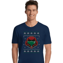 Load image into Gallery viewer, Shirts Premium Shirts, Unisex / Small / Navy The Larvas Hunter Christmas