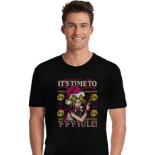 Load image into Gallery viewer, Daily_Deal_Shirts Premium Shirts, Unisex / Small / Black Time To Yule