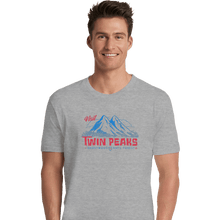 Load image into Gallery viewer, Shirts Premium Shirts, Unisex / Small / Sports Grey Visit Twin Peaks