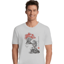 Load image into Gallery viewer, Shirts Premium Shirts, Unisex / Small / White The Great Deku Sumi-e