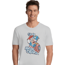 Load image into Gallery viewer, Shirts Premium Shirts, Unisex / Small / White Cap'n AmeriCrunch
